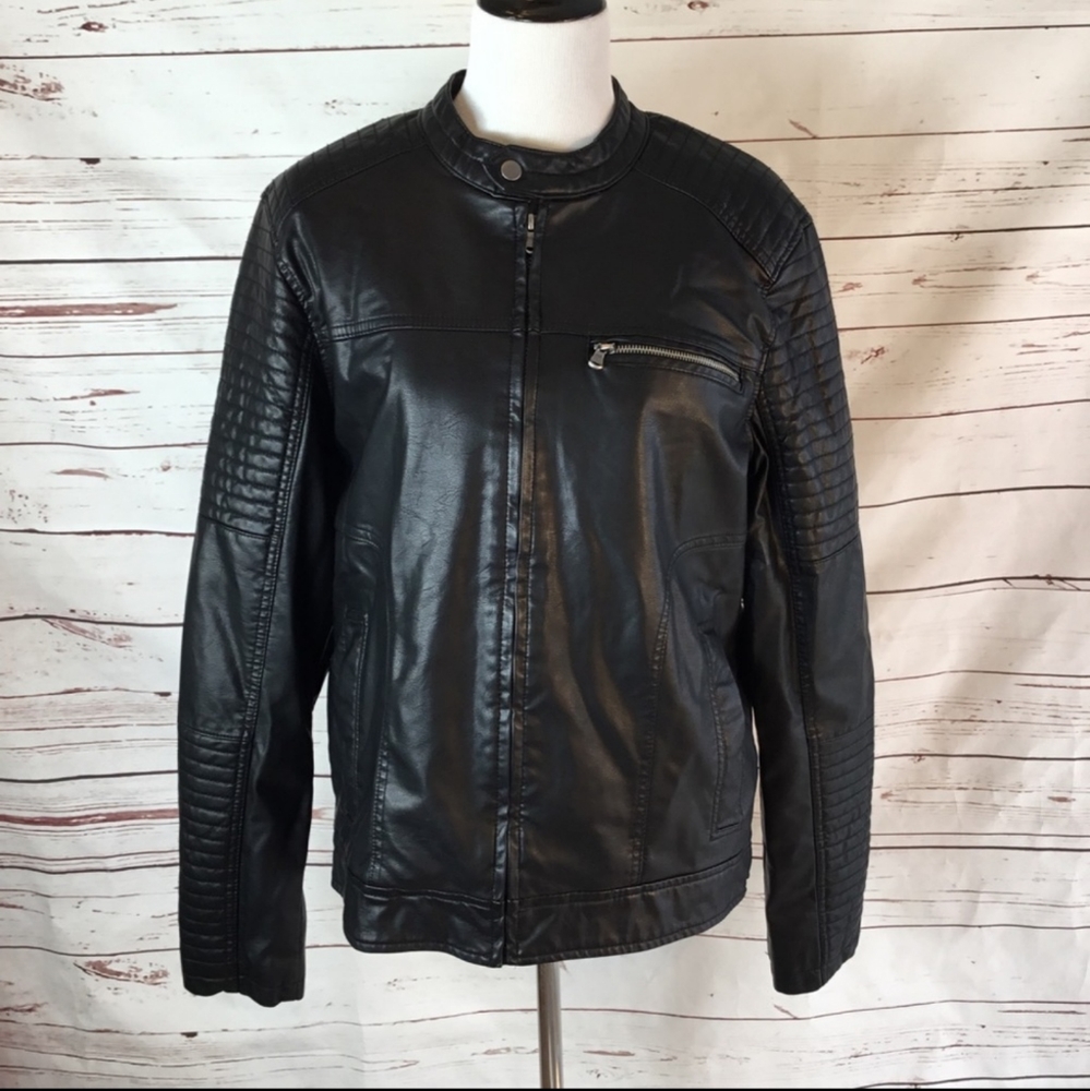 Rock & Republic Faux Leather Jacket